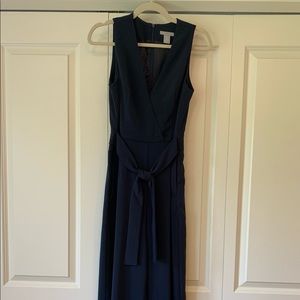 H&M Navy Jumpsuit
